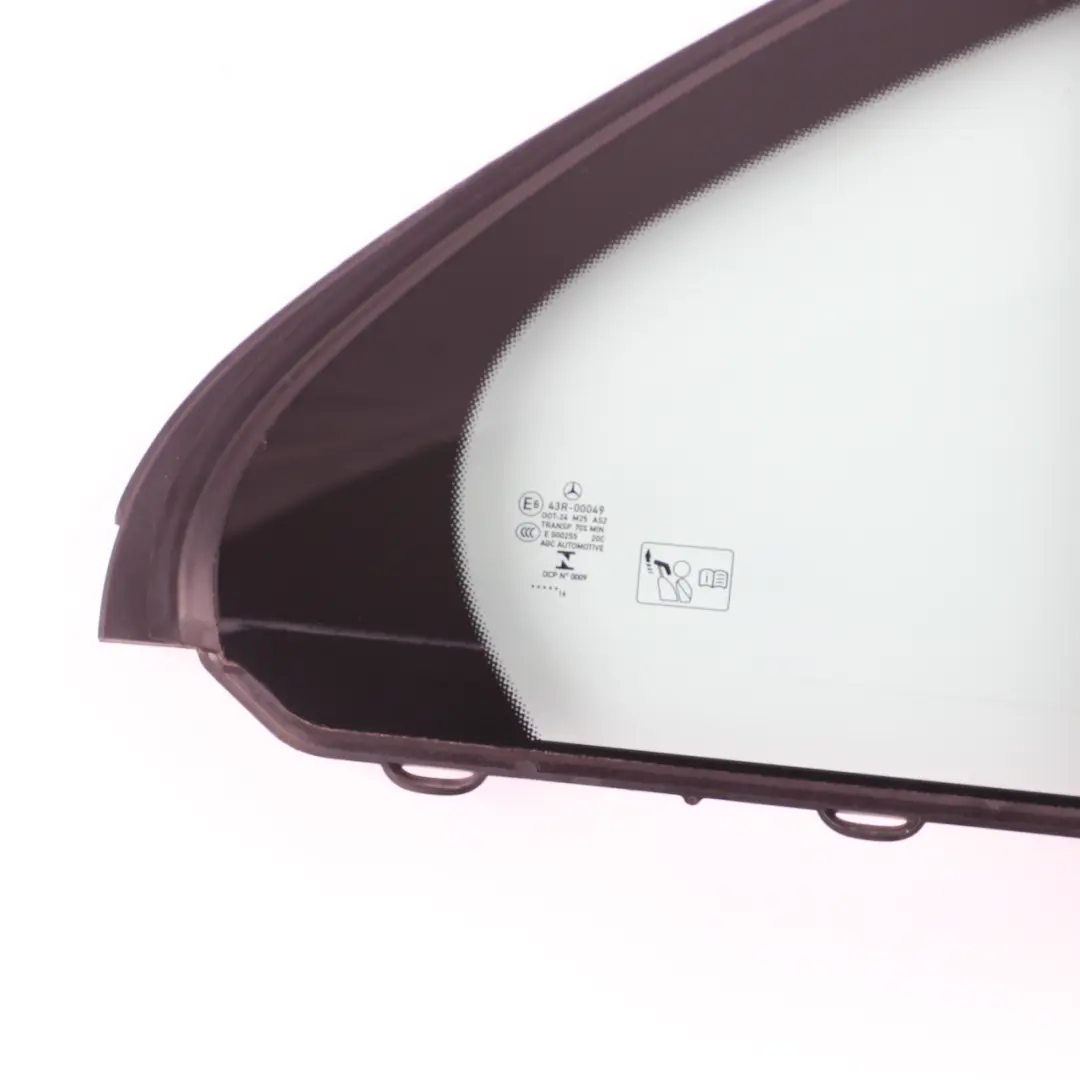 Mercedes W205 Fensterglas Feste Tür Hinten Rechts Grün AS2 A2057300655