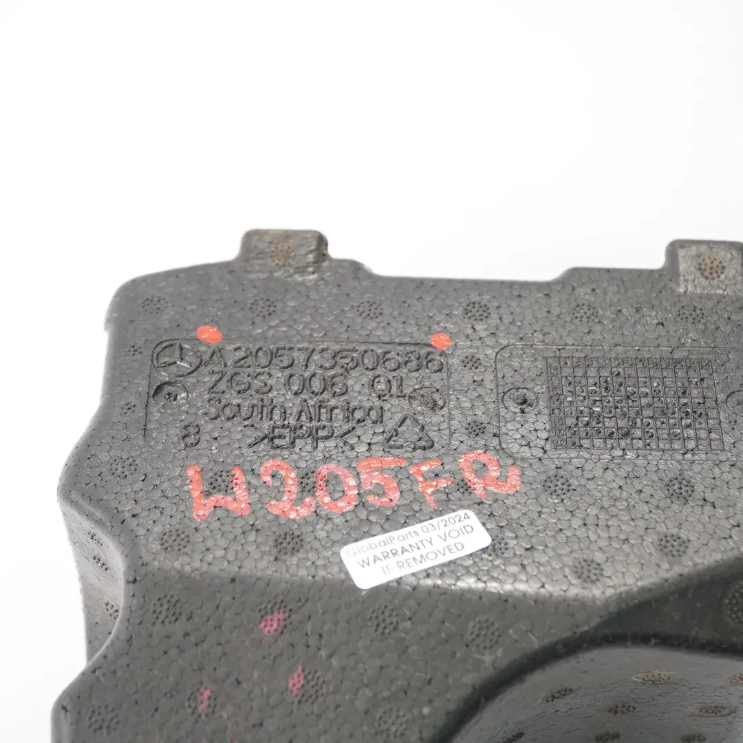 Mercedes W205 Absorber Wygłuszenie Drzwi Prawy Tył A2057350686