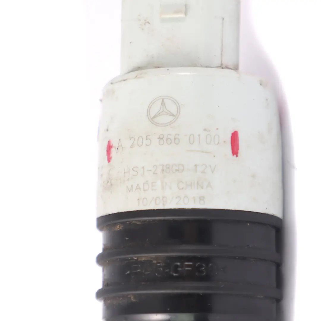 Mercedes C238 W205 W213 Pompe à liquide lave-glace A2058660100