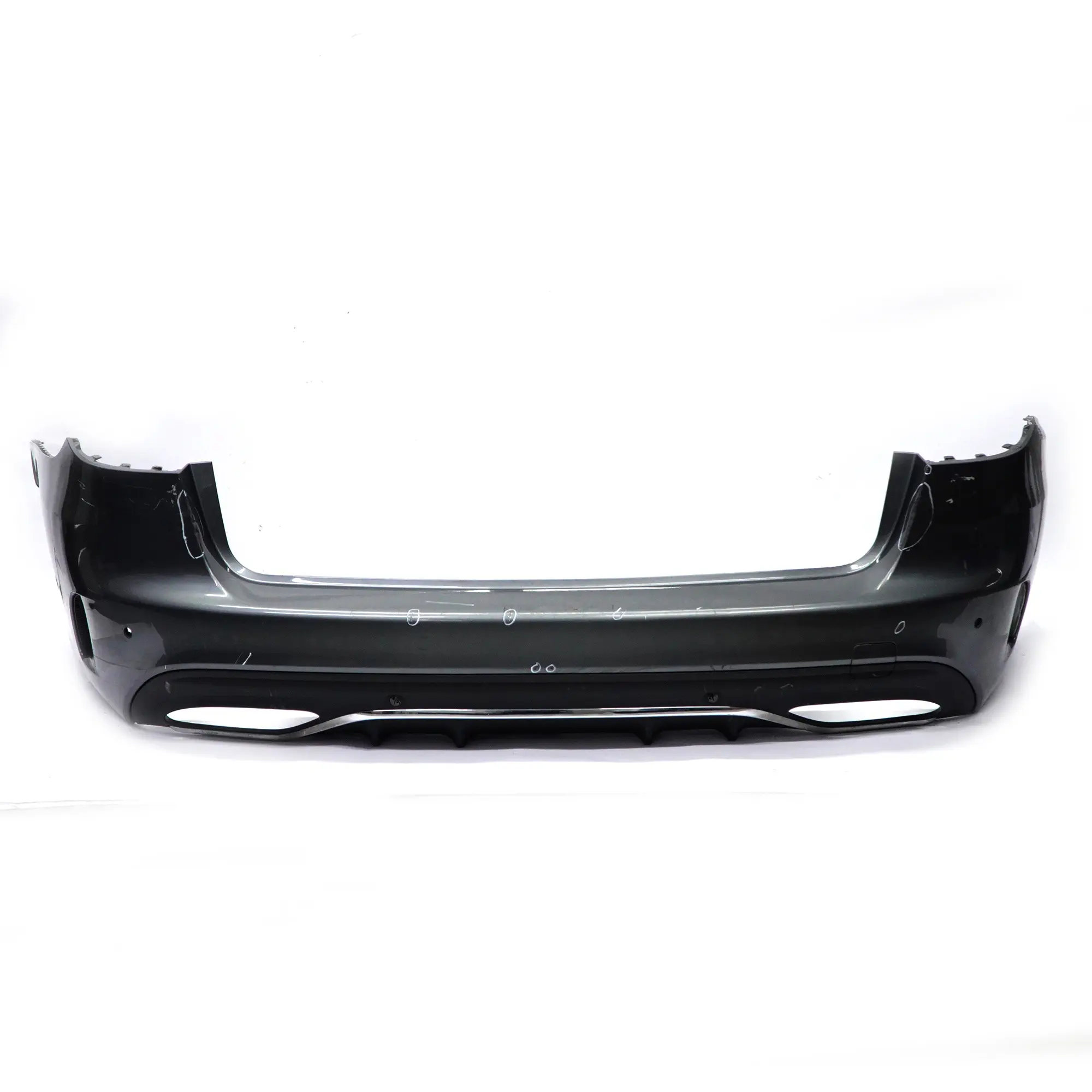 Mercedes S205 Bumper Rear Trim Panel Cover AMG Selenite Grey Metallic - 992