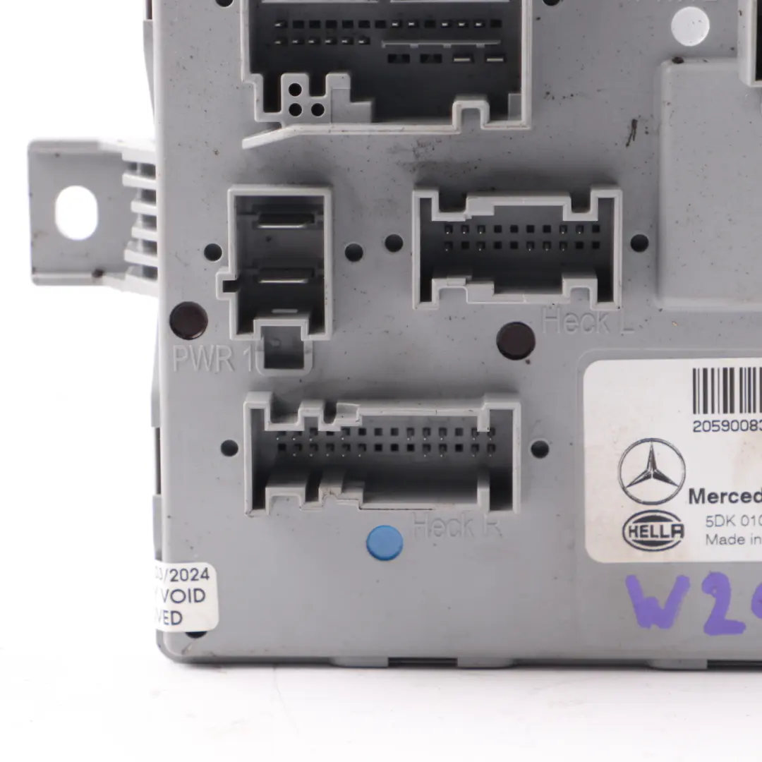 Mercedes W205 SAM Módulo Trasero Unidad control confort corporal ECU A2059008304