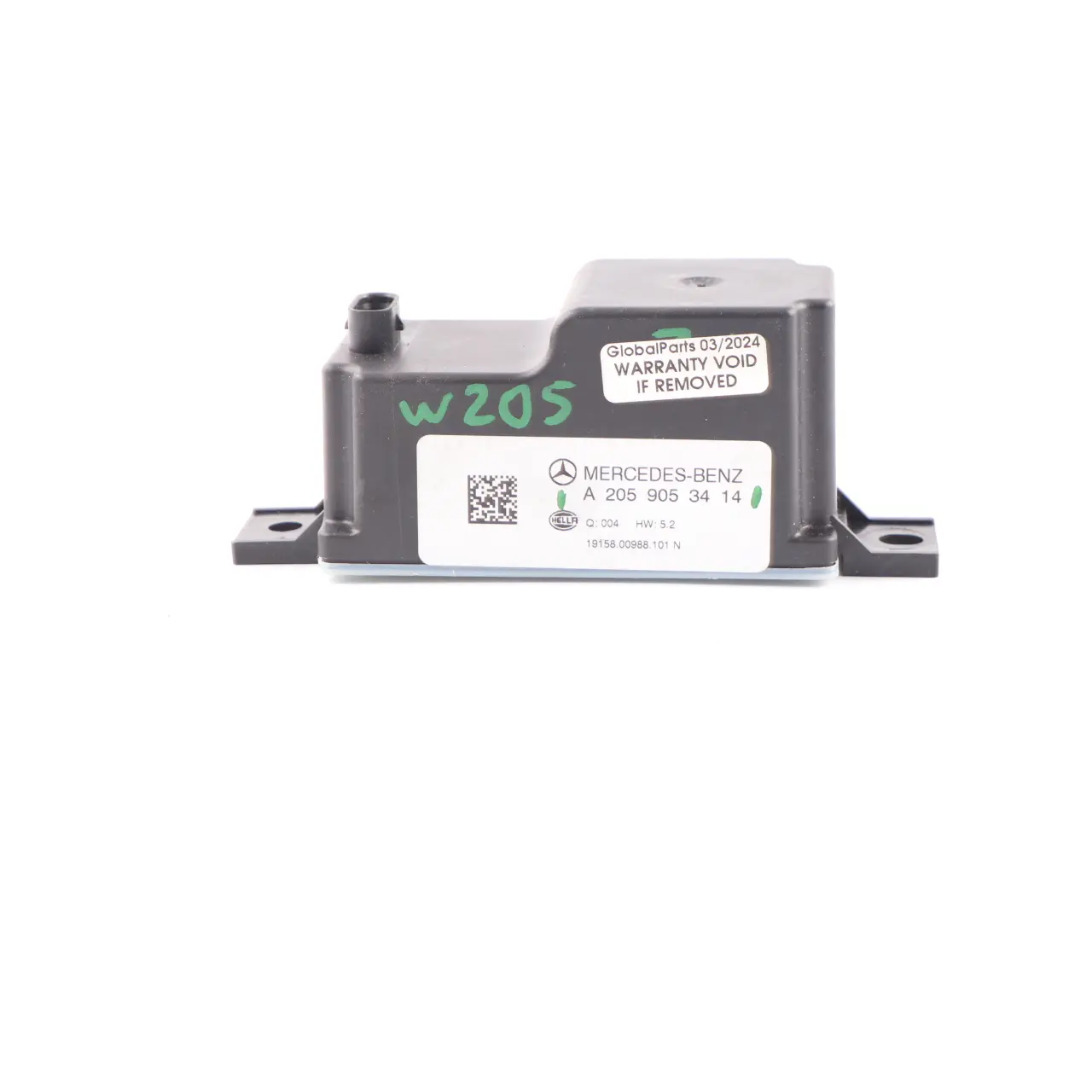 Mercedes W205 Voltage Converter Regulator Control Module Unit A2059053414