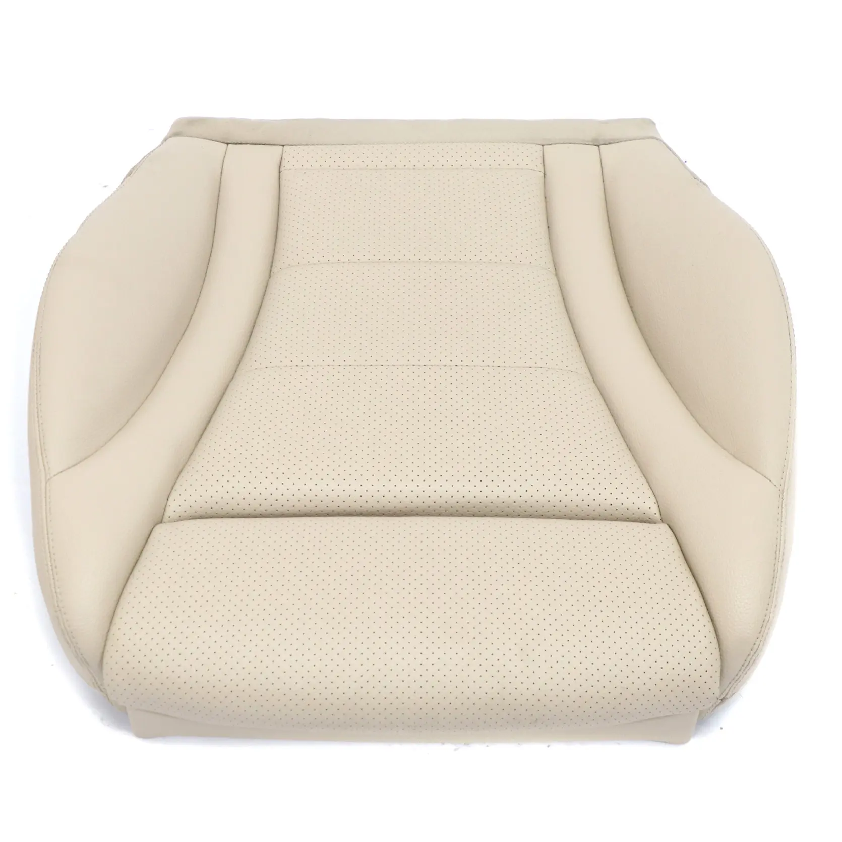 Mercedes W205 C253 Funda Asiento Delantero Calefactable Beige Imitación Cuero