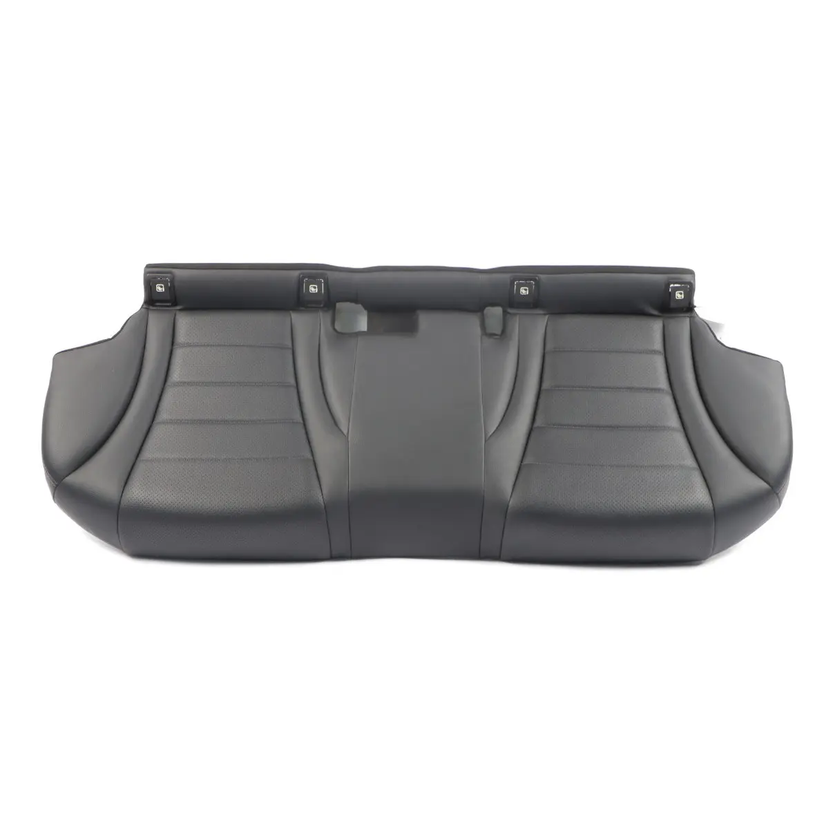 Mercedes W205 Rear Seat Bench Couch Covering Trim Black Imitation Leather