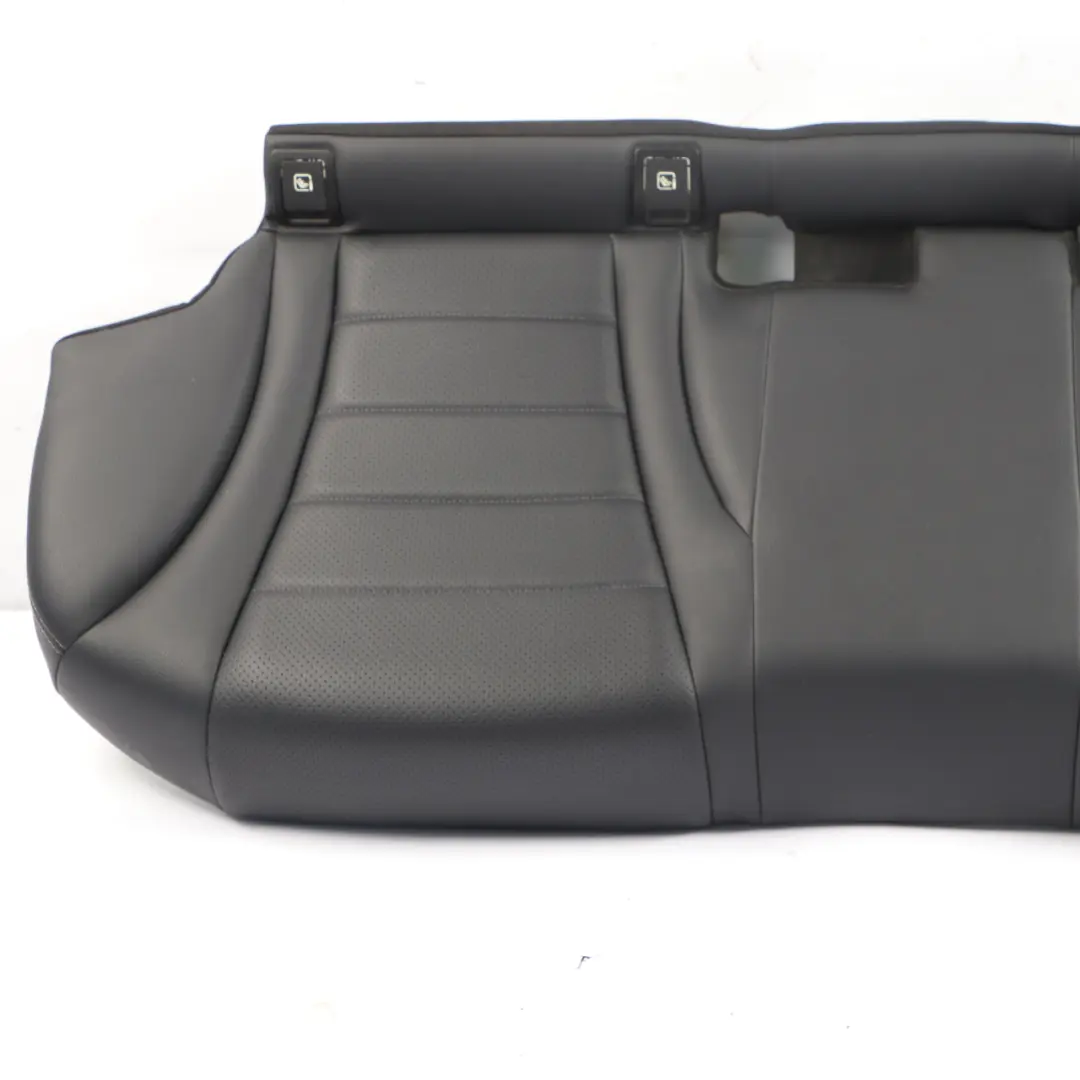 Mercedes W205 Rear Seat Bench Couch Covering Trim Black Imitation Leather