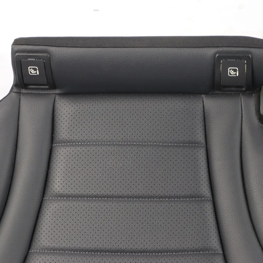 Mercedes W205 Rear Seat Bench Couch Covering Trim Black Imitation Leather