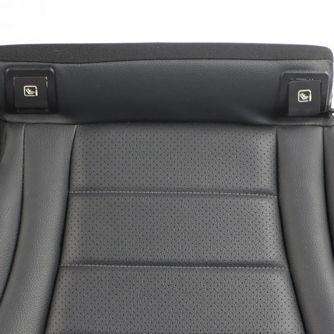 Mercedes W205 Rear Seat Bench Couch Covering Trim Black Imitation Leather