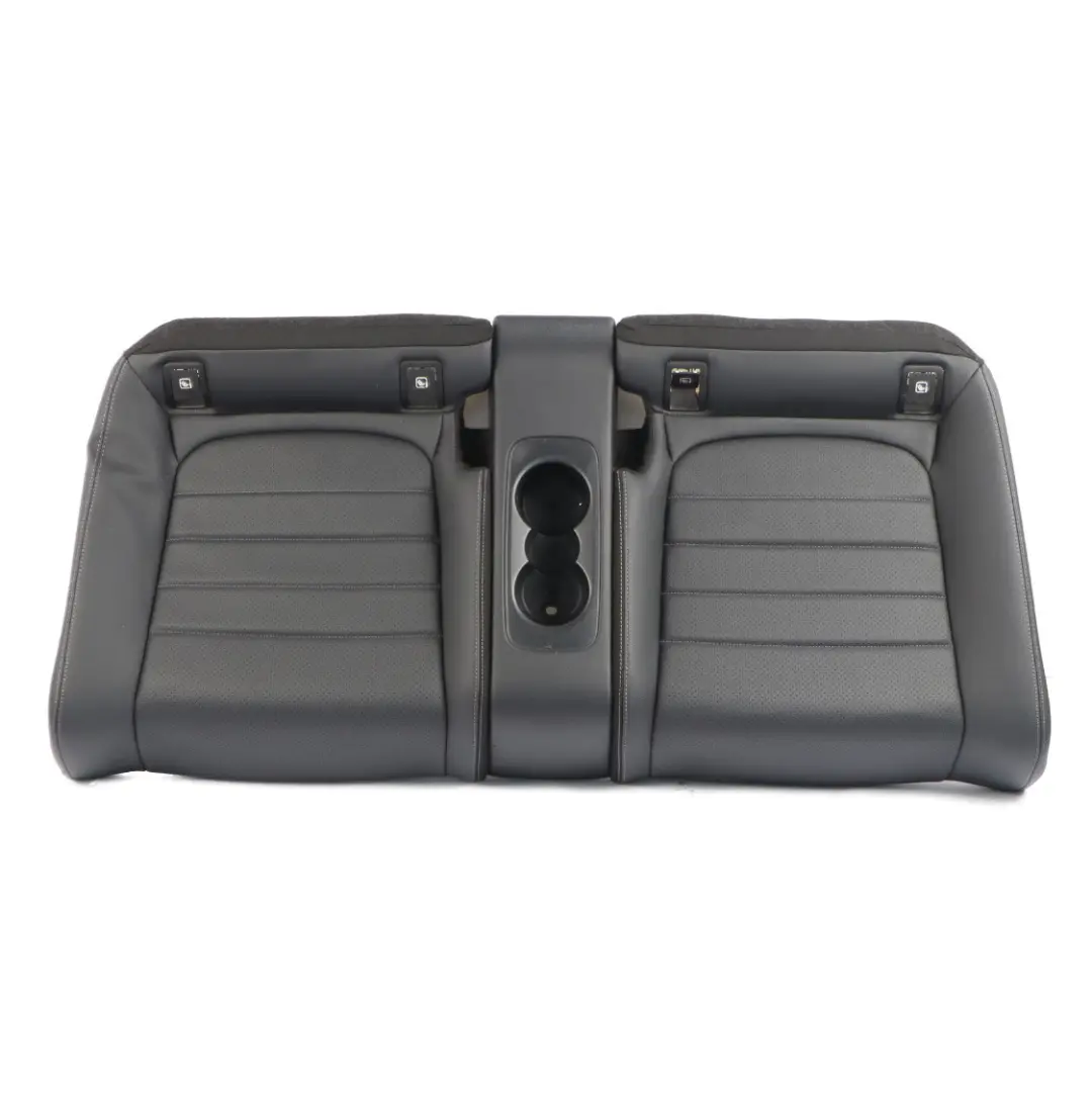 Mercedes C205 Rear Seat Bench Couch Covering Trim Black Imitation Leather