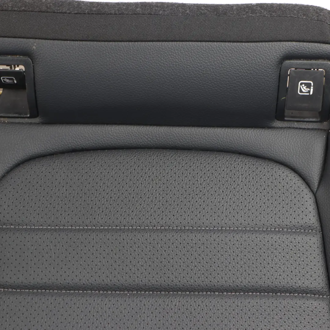 Mercedes C205 Rear Seat Bench Couch Covering Trim Black Imitation Leather