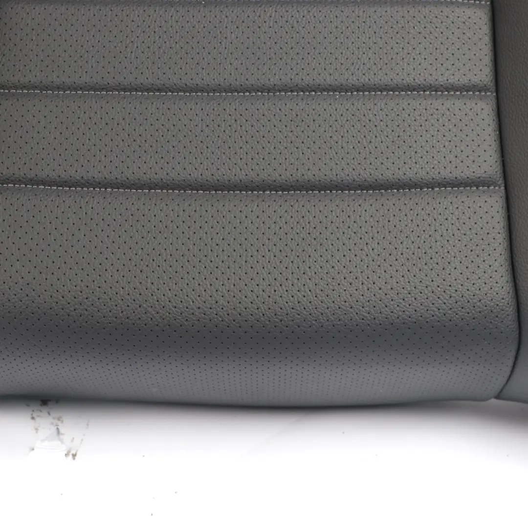 Mercedes C205 Rear Seat Bench Couch Covering Trim Black Imitation Leather