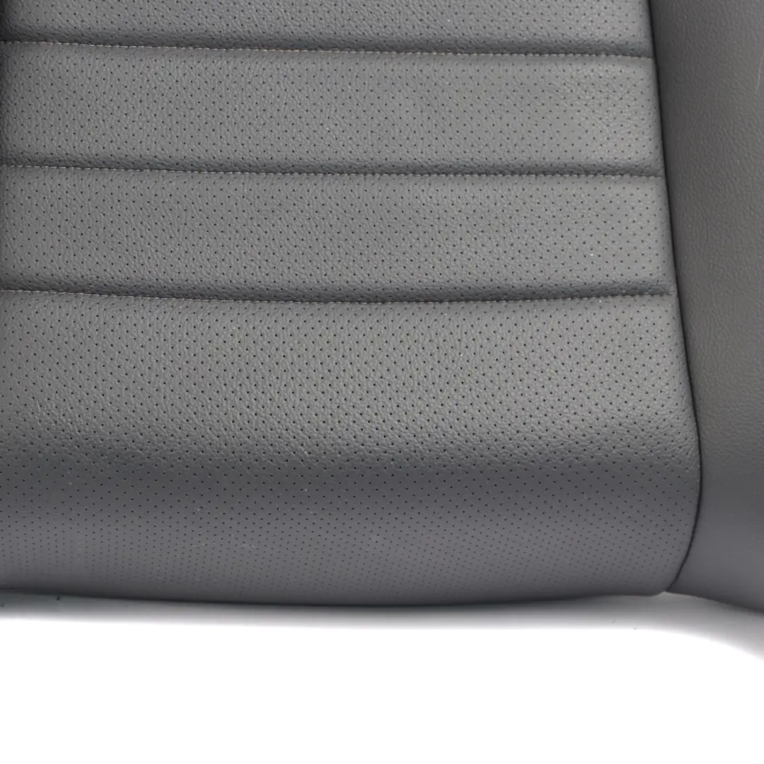 Mercedes C205 Rear Seat Bench Couch Covering Trim Black Imitation Leather