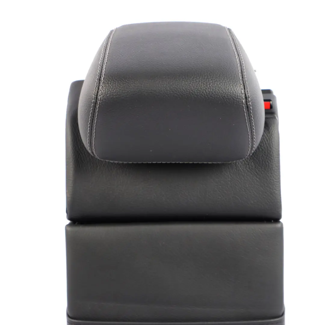 Rear Armrest Mercedes W205 Backrest Rear Seat Arm Rest Cover Leather Black