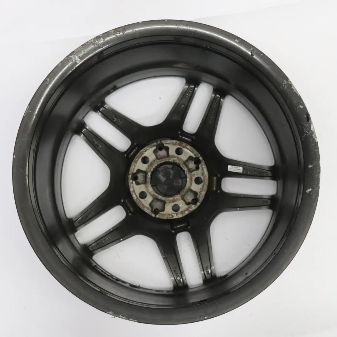 Mercedes C207 AMG Front Wheel Alloy Rim 18" 5 Double Spoke 8J ET:45 A2074010000