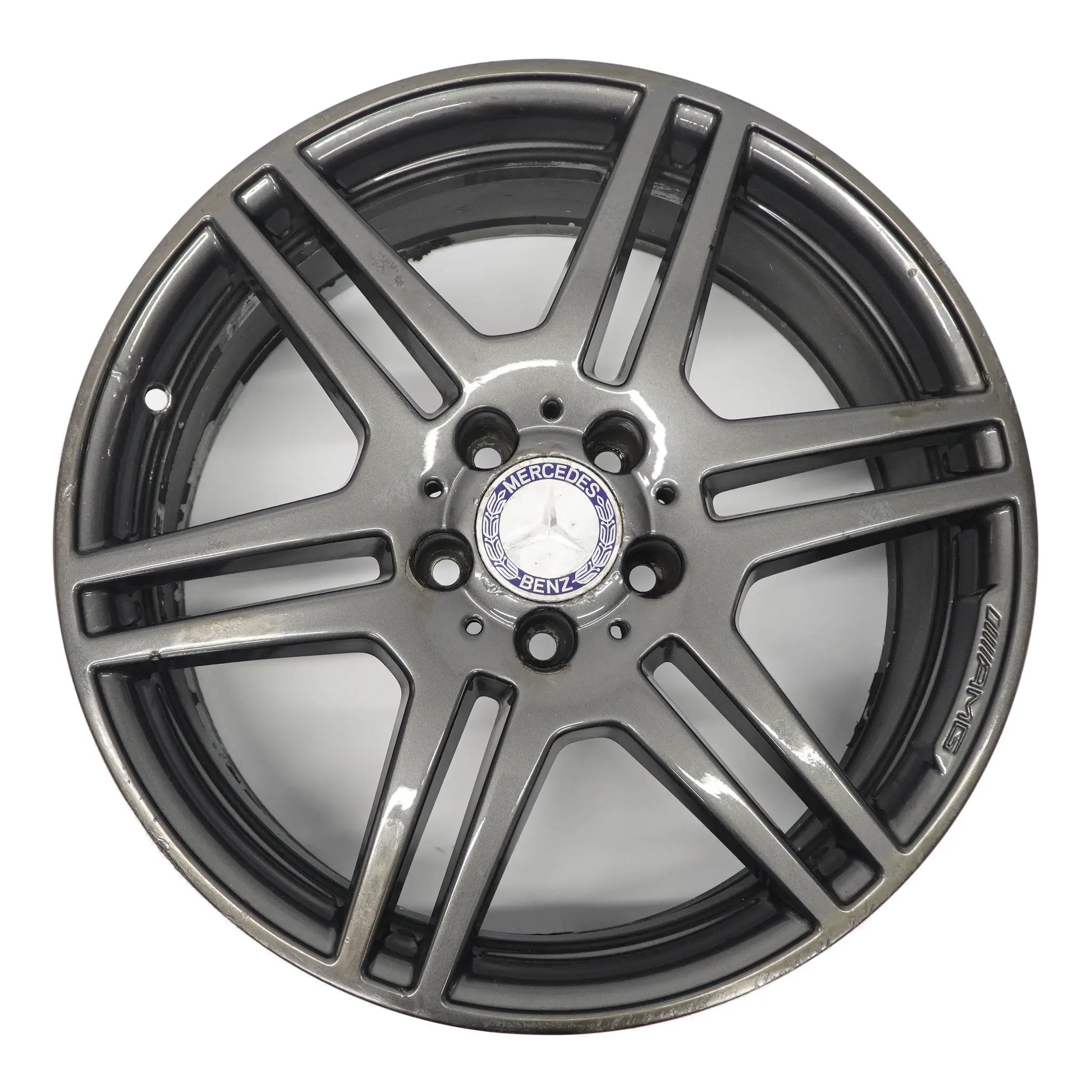 Mercedes C207 A207 AMG Jante avant en alliage noir 18" 8J ET:45 A2074011302