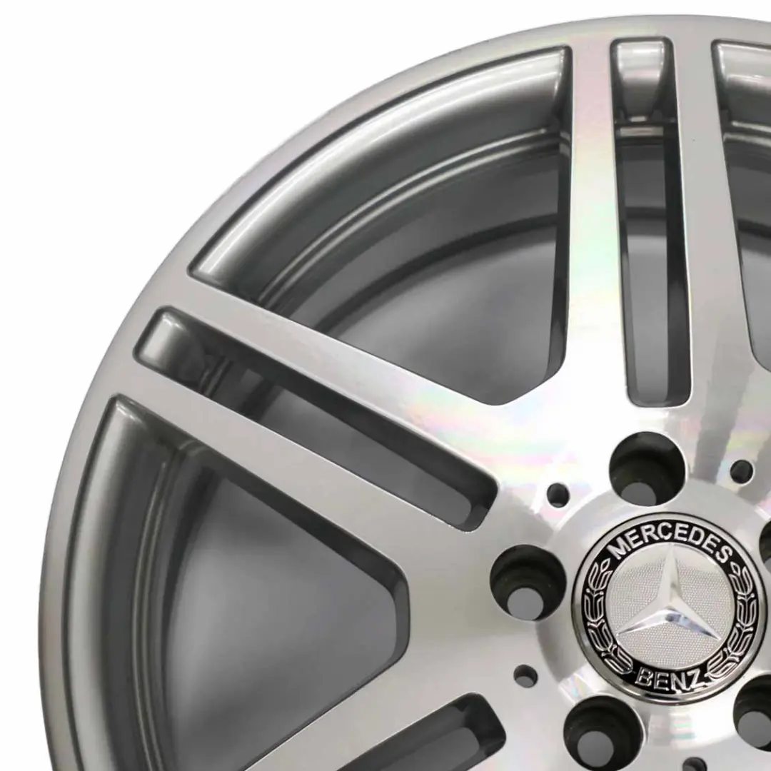 Mercedes W207 A207 Leichtmetallfelge 18" 8J ET:45 6-Doppelspeiche A2074011302