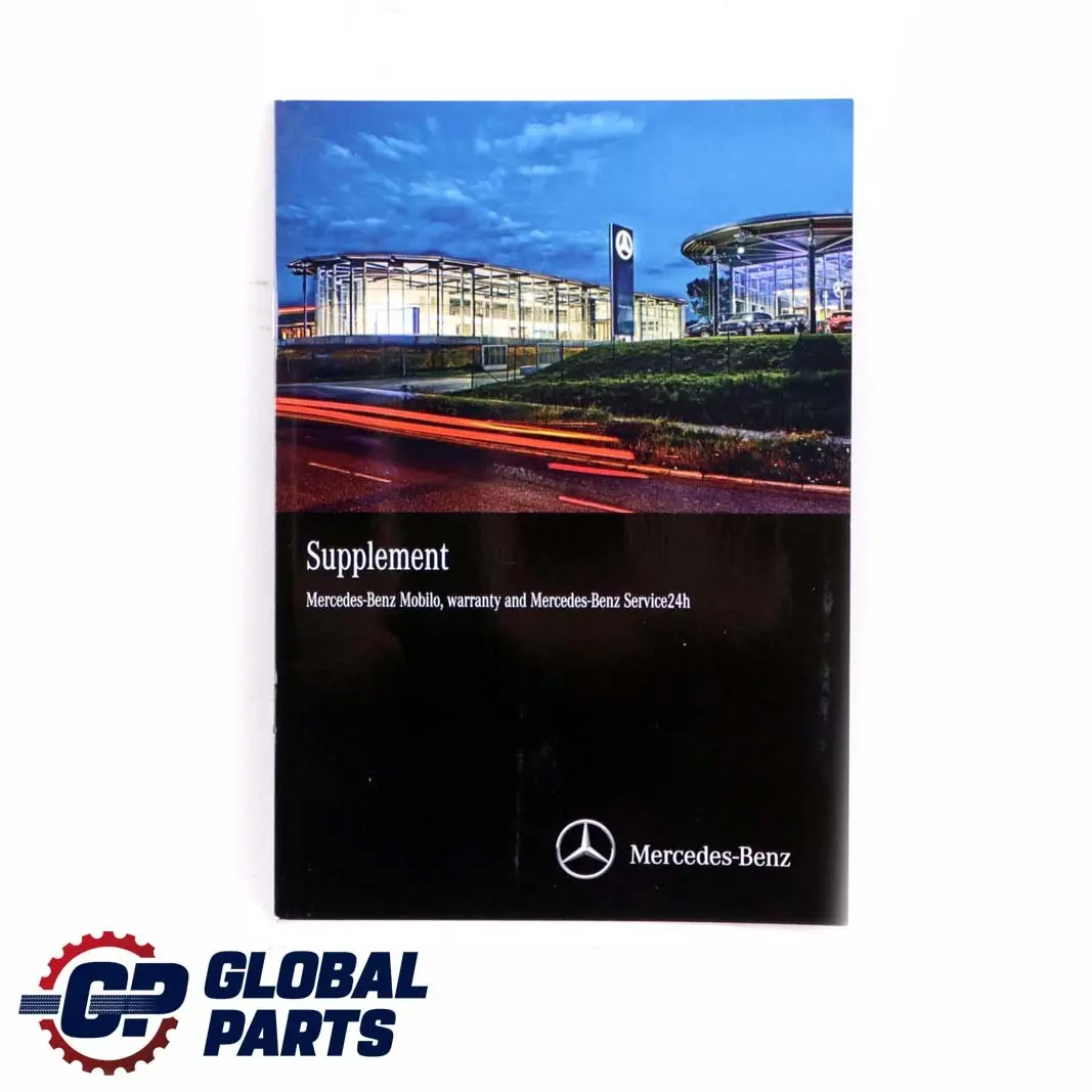 Mercedes E-Class A207 Service Booklet Book Set Pouch Case Wallet A2075846602