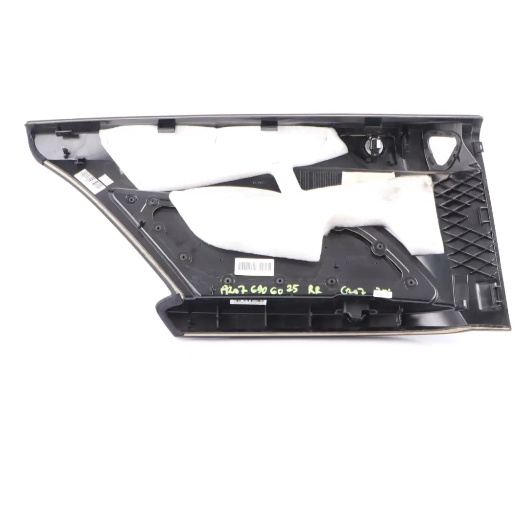 Lateral Trim Panel Mercedes C207 Coupe Rear Left N/S Lateral Side Cover Black