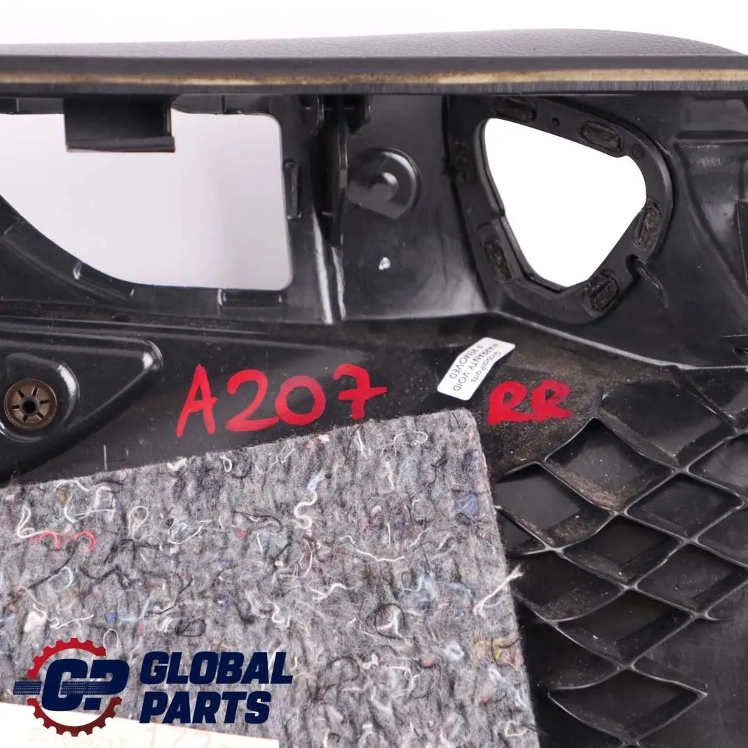 Mercedes-Benz W207 A207 Cabrio Convertible Rear Right O/S Lateral Trim Side Pane