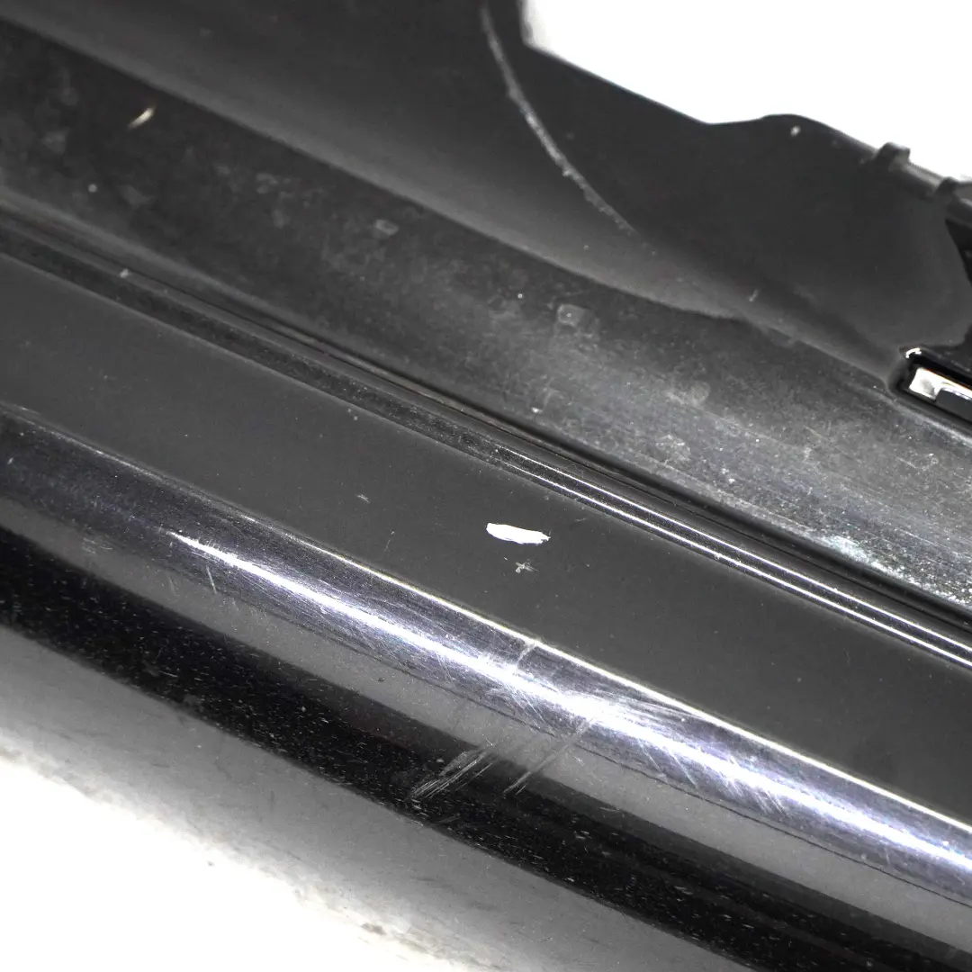 Mercedes W207 Side Skirt AMG Door Sill Cover Left N/S Obsidian Black - 197