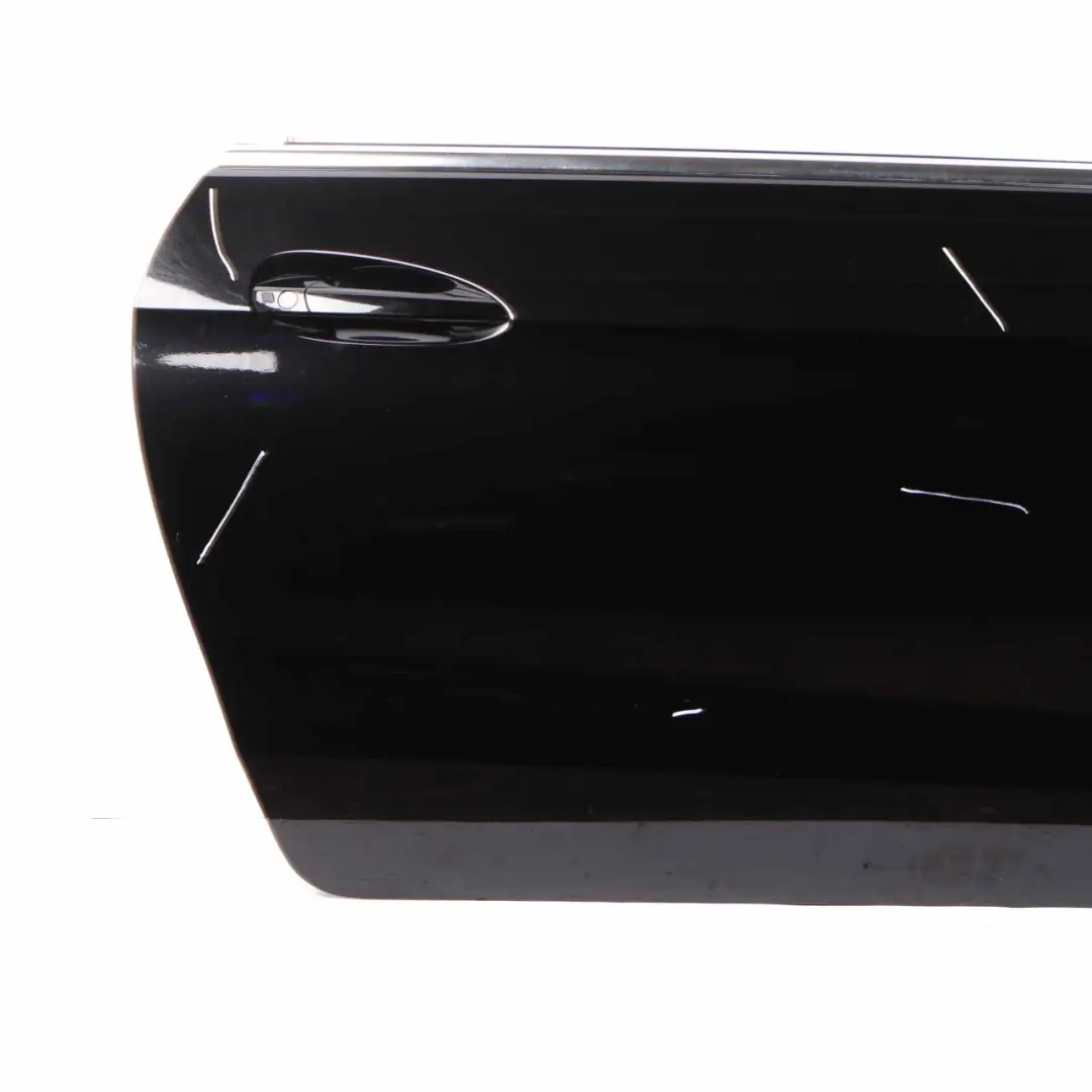 Mercedes W207 Door Front Right O/S A207 C207 Obsidian Black Metallic - 197