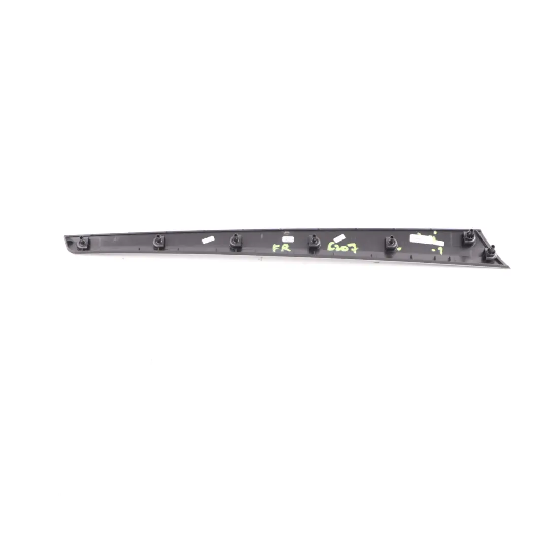 Mercedes C207 Door Strip Front Right O/S Trim Interior Cover Alu A2077200422