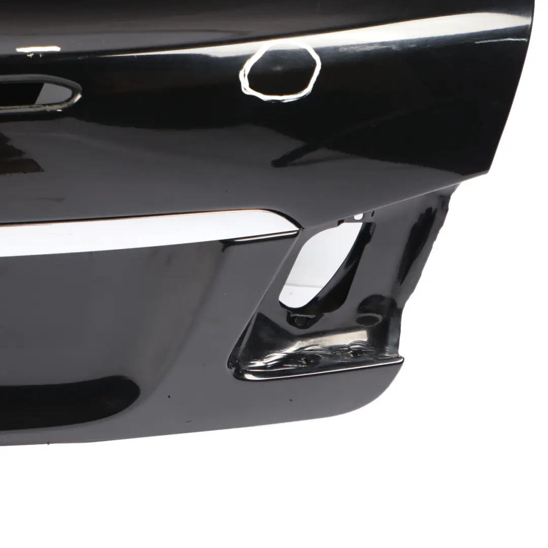 Mercedes C207 W07 Boot Trunk Lid Tailgate Saloon Obsidian Black Metallic - 197