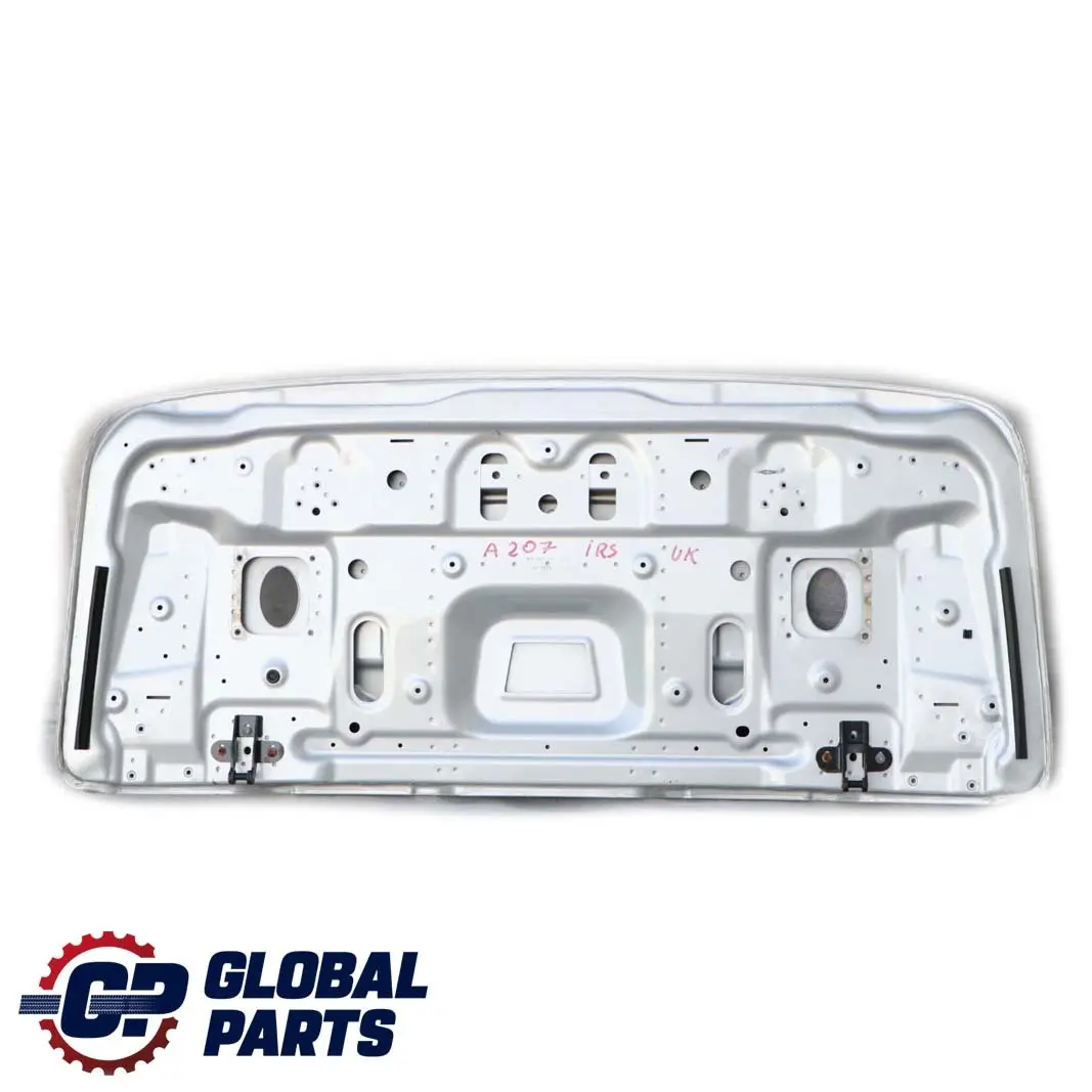 Mercedes-Benz E-Class A207 Folding Top Roof Box Case Trim Cover Bright Silver