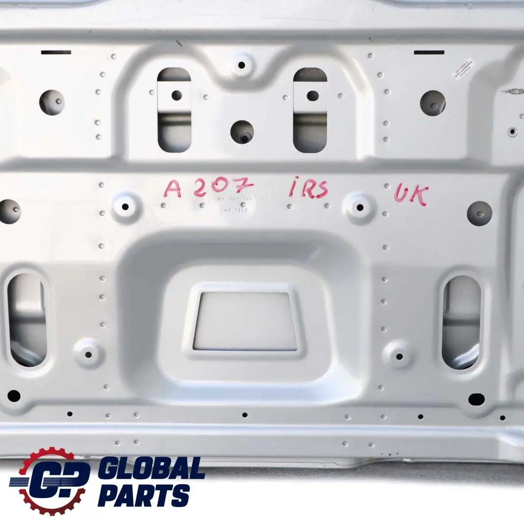 Mercedes-Benz E-Class A207 Folding Top Roof Box Case Trim Cover Bright Silver