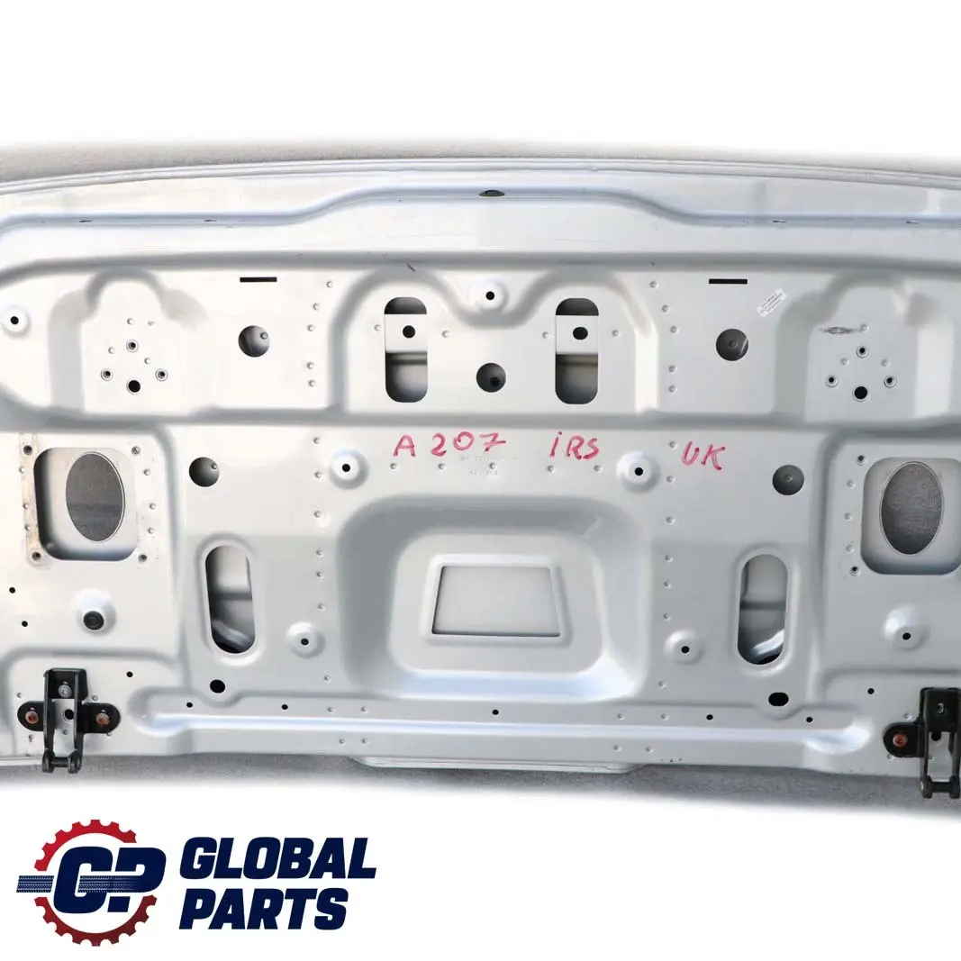 Mercedes-Benz E-Class A207 Folding Top Roof Box Case Trim Cover Bright Silver