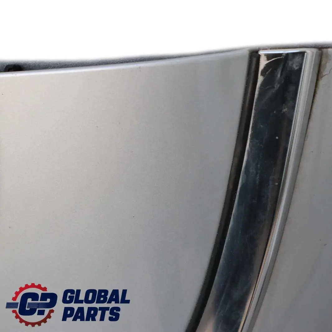 Mercedes-Benz E-Class A207 Folding Top Roof Box Case Trim Cover Bright Silver