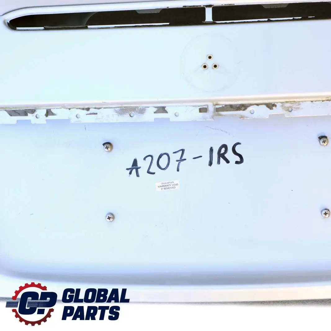 Mercedes-Benz E-Class A207 Cabrio Boot Trunk Lid Tailgate Iridium Silber Silver