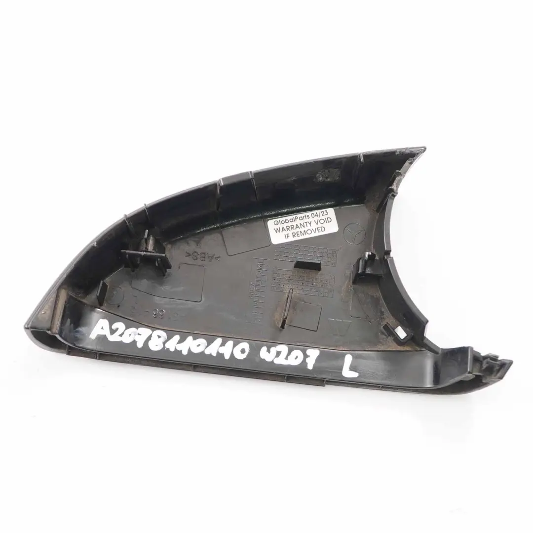 Tapa retrovisor Mercedes W207 C207 embellecedor inferior izquierdo A2078110110