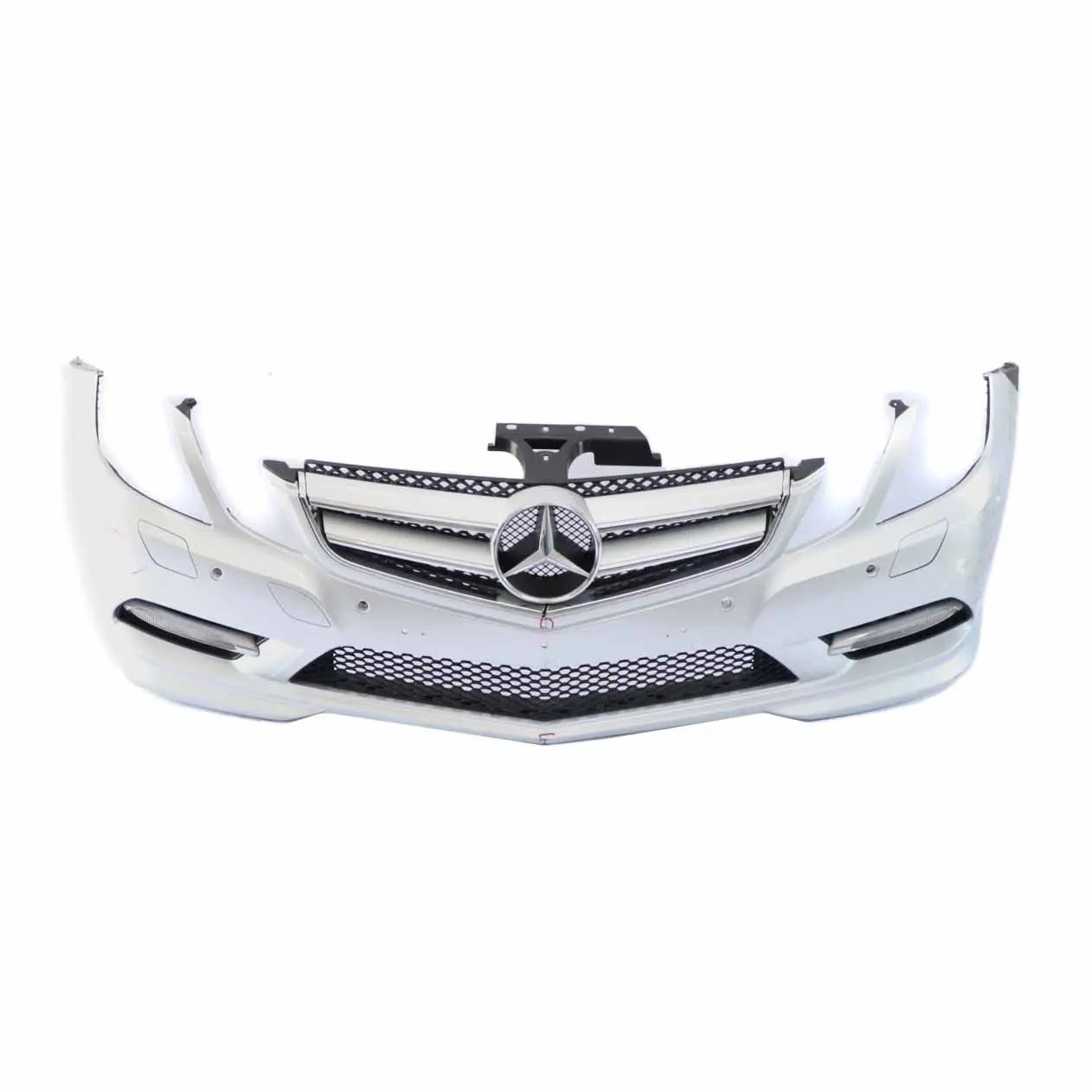 Mercedes W207 Bumper Front Trim Panel AMG Covering Iridium Silver Metallic - 775