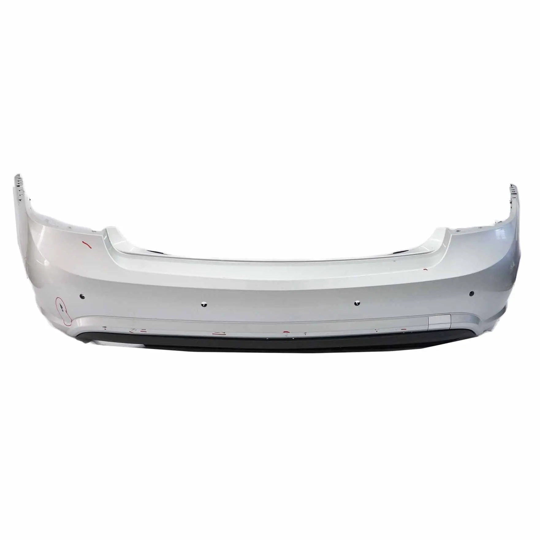 Mercedes W207 Rear Bumper Trim Panel Covering Sport Iridium Silver - 775