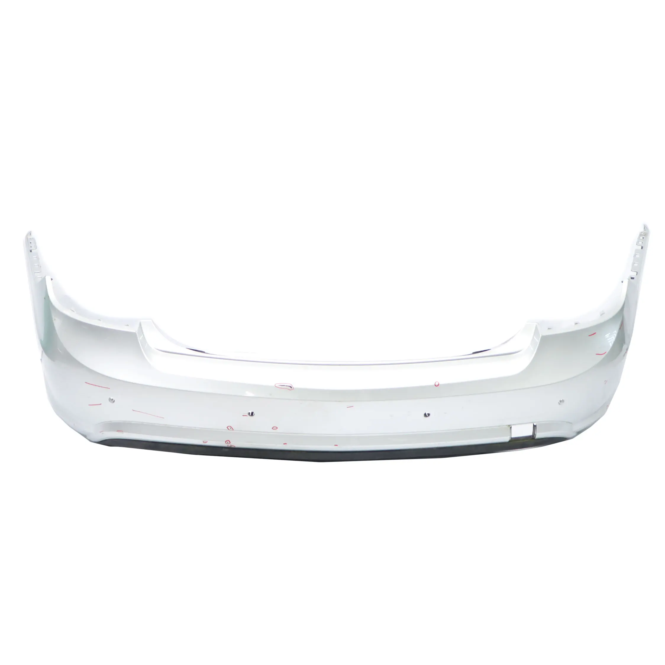 Mercedes C207 Coupe A207 Cabrio AMG Sport Rear Bumper Iridium Bright Silver