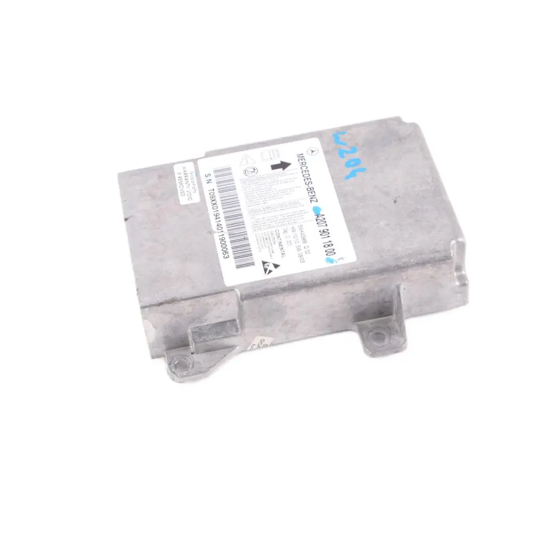 Mercedes W204 W207 Unidad de Control ECU Sensor Módulo Air SRS Bag A2079011800