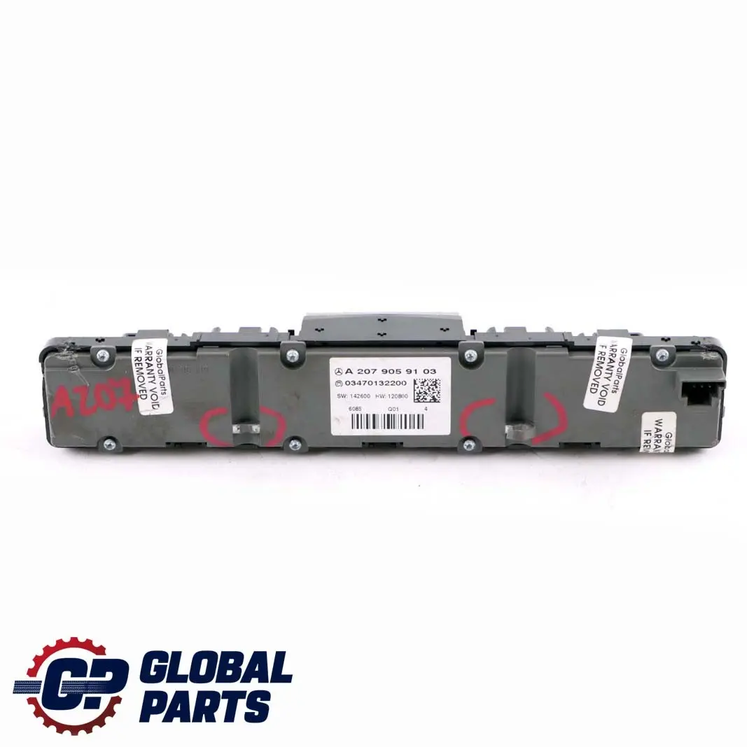 Mercedes-Benz E W207 Cabrio A207 Schalterblock Sitze Bedienteil A2079059103