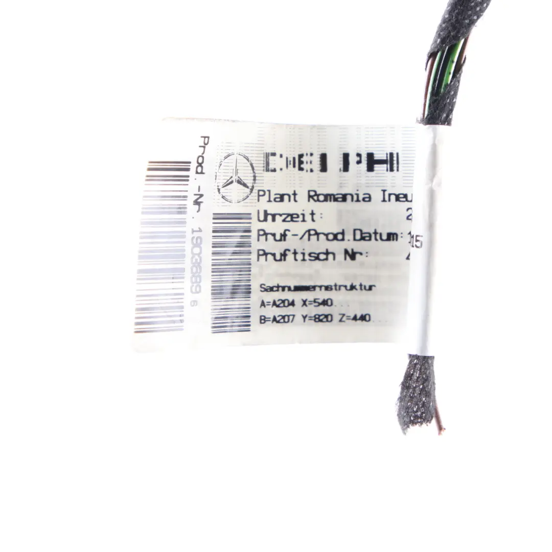 Mercedes W207 Rear Tail Lamp Right O/S Light Plug Socket Wiring A0245459726
