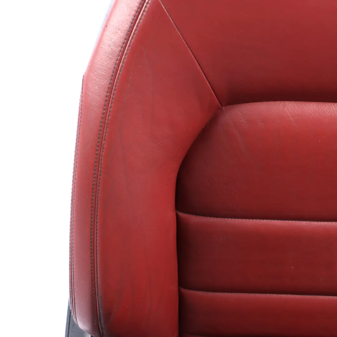 Front Seat Mercedes W207 A207 Coupe Right O/S Leather Red Rendezvous Heated