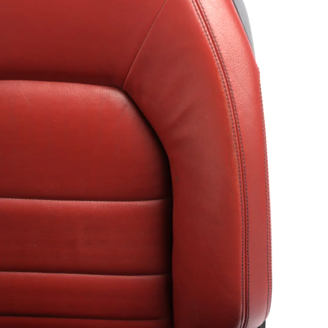 Front Seat Mercedes W207 A207 Coupe Right O/S Leather Red Rendezvous Heated