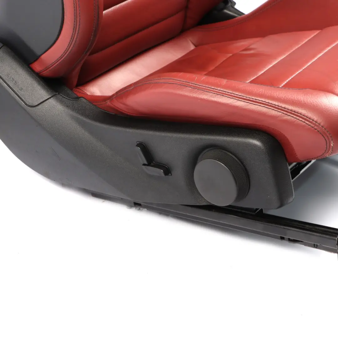 Front Seat Mercedes W207 A207 Coupe Right O/S Leather Red Rendezvous Heated