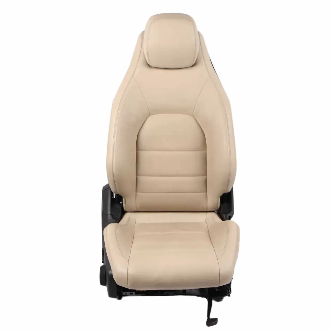 Front Seat Mercedes C204 C207 A207 Right O/S Leather Beige Heated