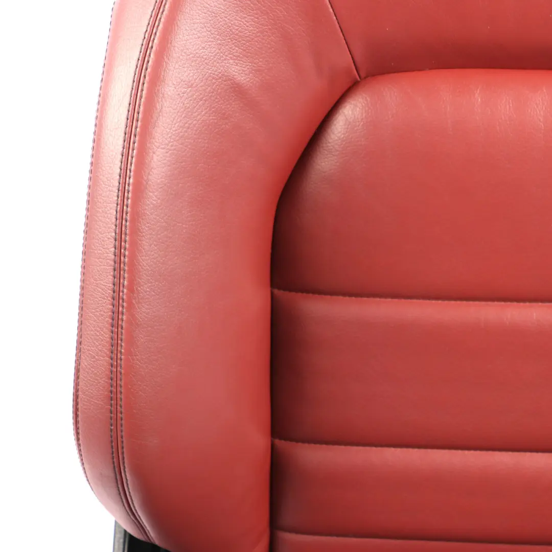 Front Seat Mercedes C204 C207 Left N/S Leather Red Rendezvous Heated