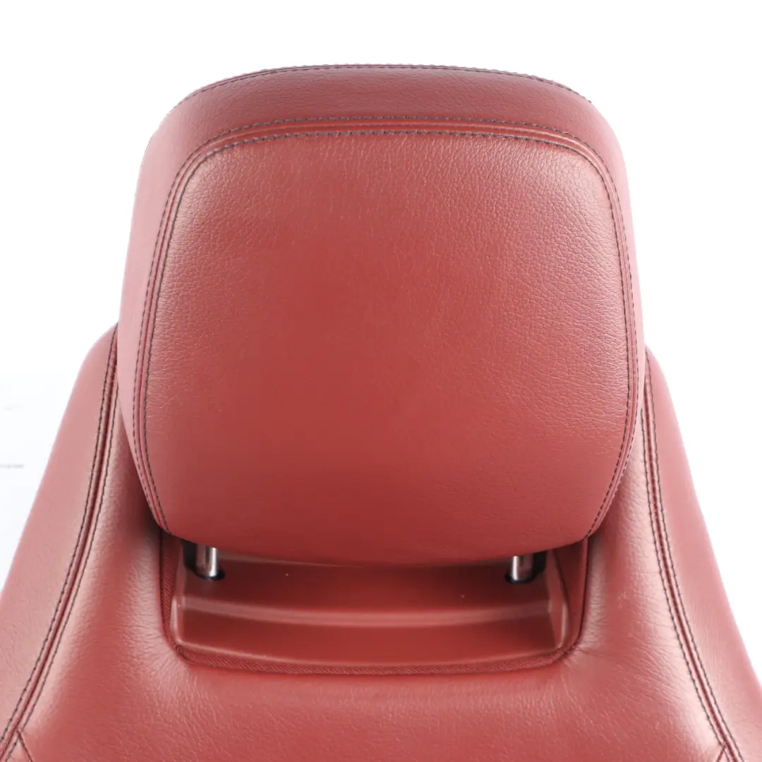 Front Seat Mercedes C204 C207 Left N/S Leather Red Rendezvous Heated