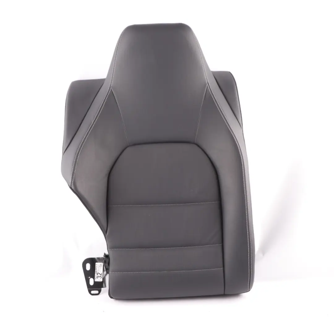 Seat Backrest Mercedes C204 C207 Rear Right O/S Seat Covering Black Leather