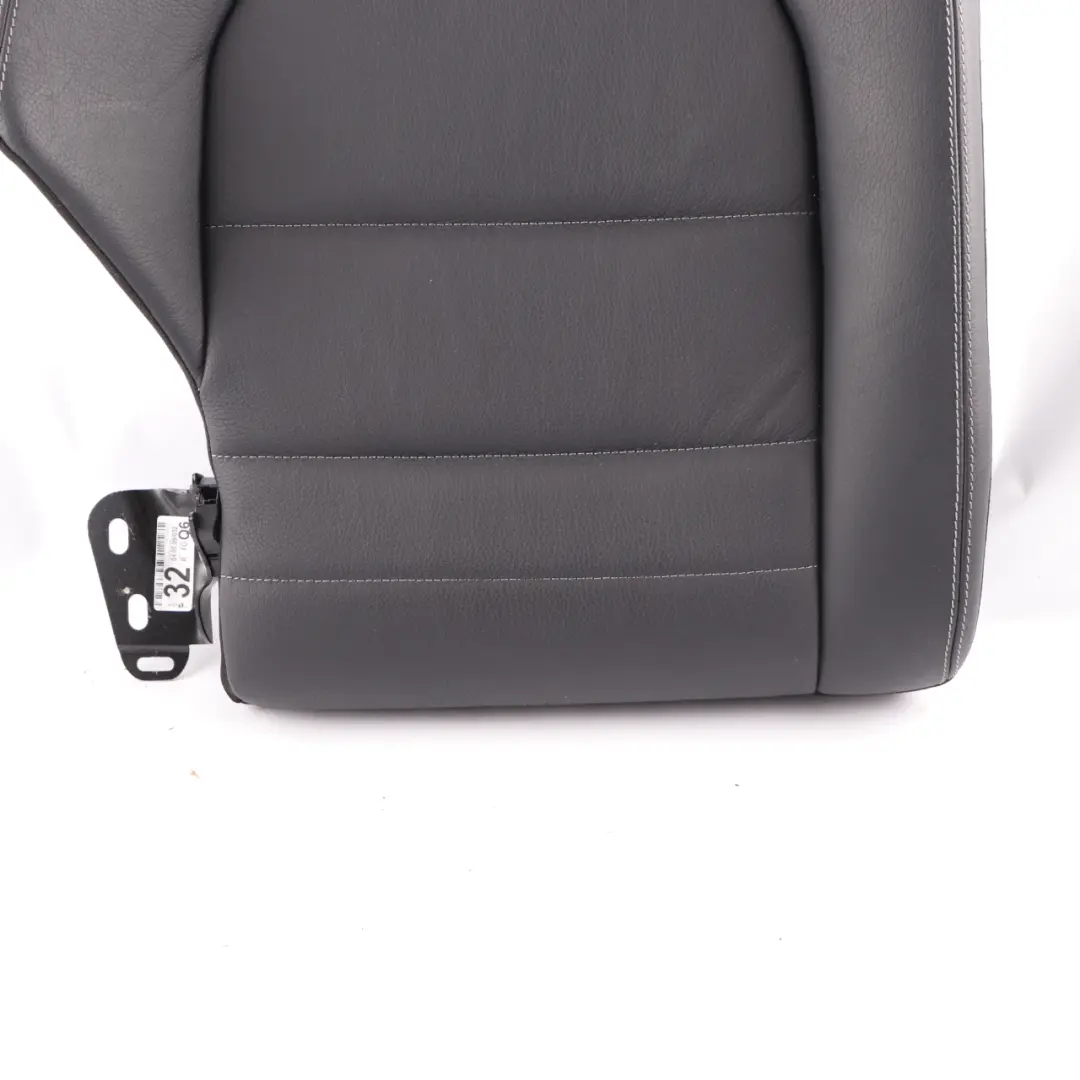 Seat Backrest Mercedes C204 C207 Rear Right O/S Seat Covering Black Leather