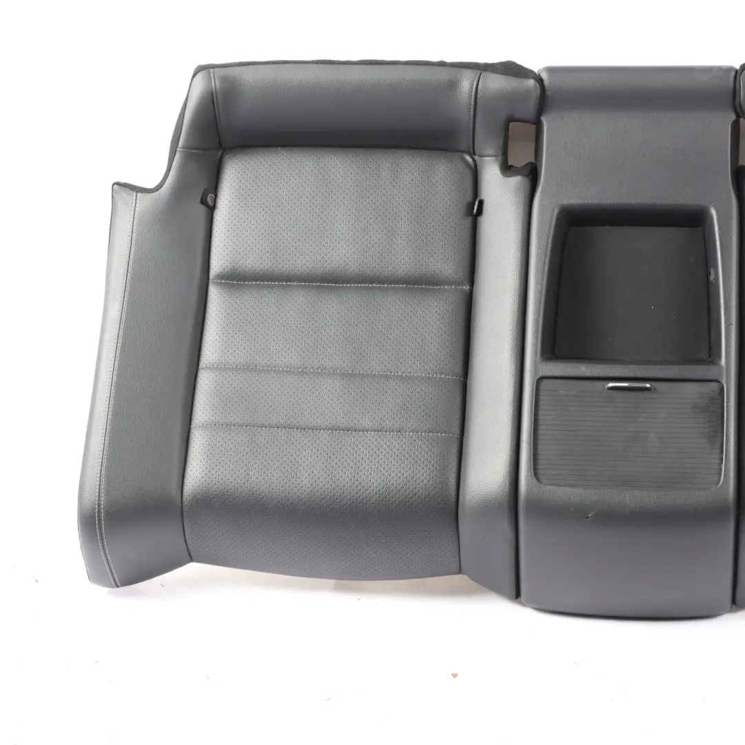 Mercedes C207 Seat Bench Couch Covering Rear Leather Black A2079200946