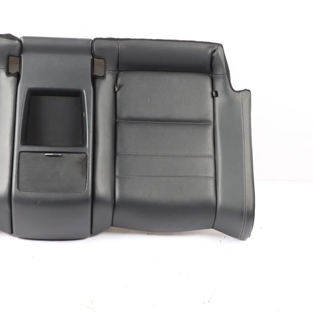 Mercedes C207 Seat Bench Couch Covering Rear Leather Black A2079200946