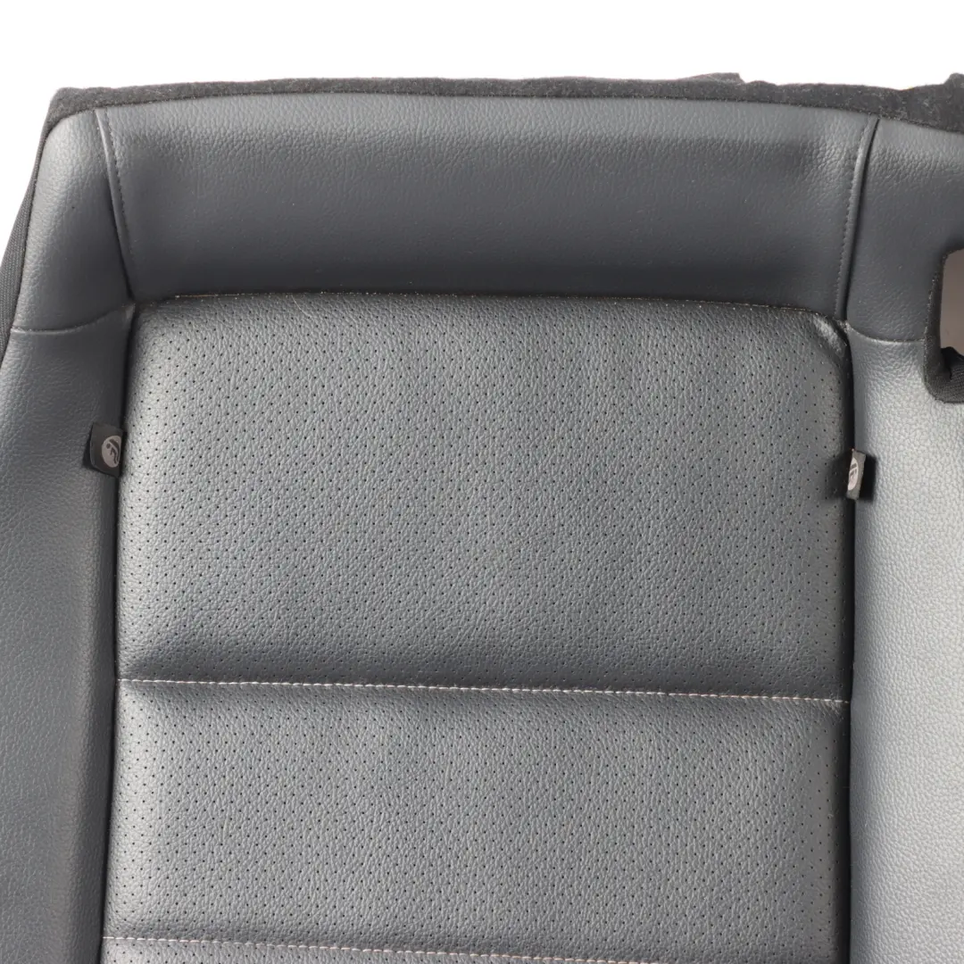 Mercedes C207 Seat Bench Couch Covering Rear Leather Black A2079200946