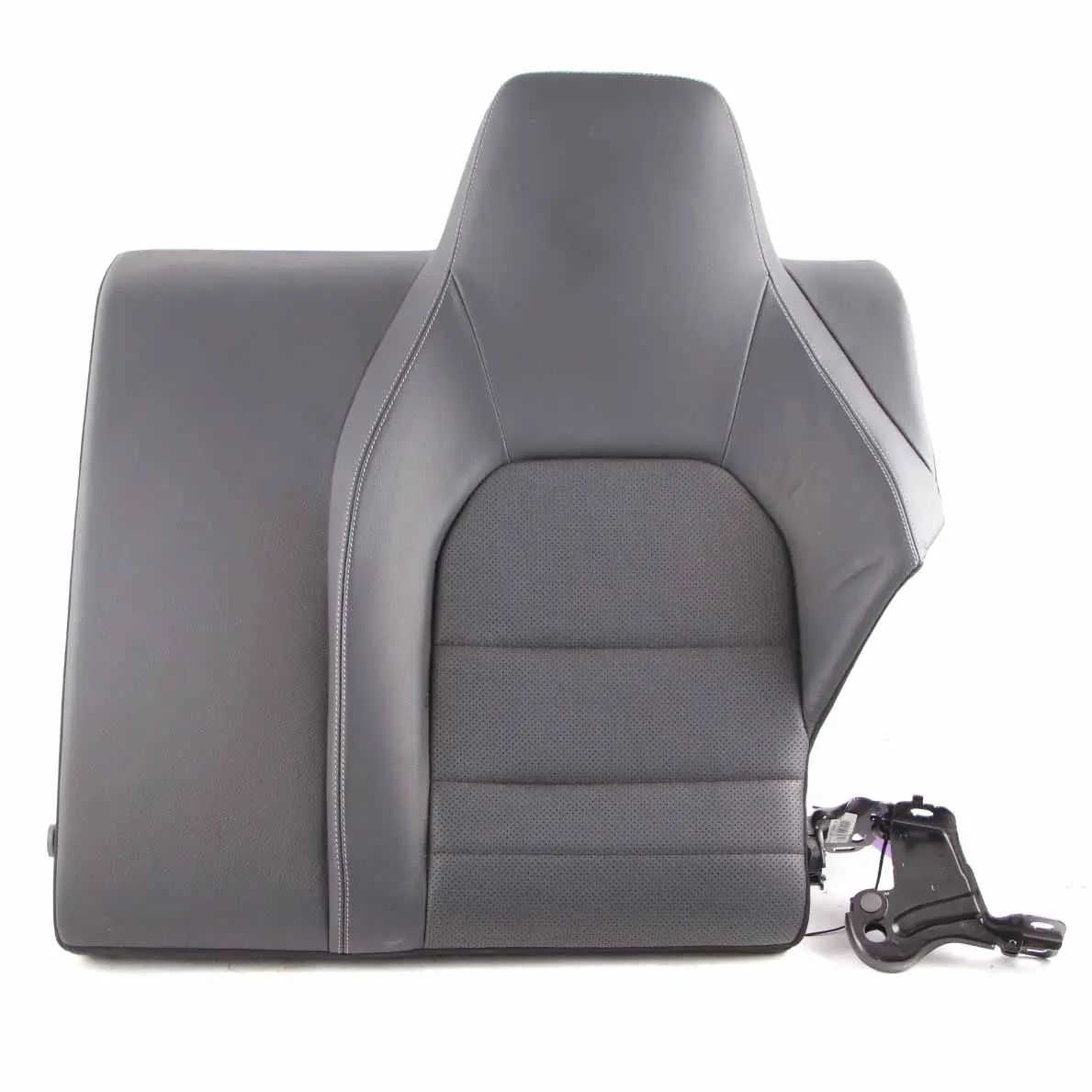 Seat Backrest Mercedes C204 C207 Rear Left N/S Cover Black Anthracite Leather